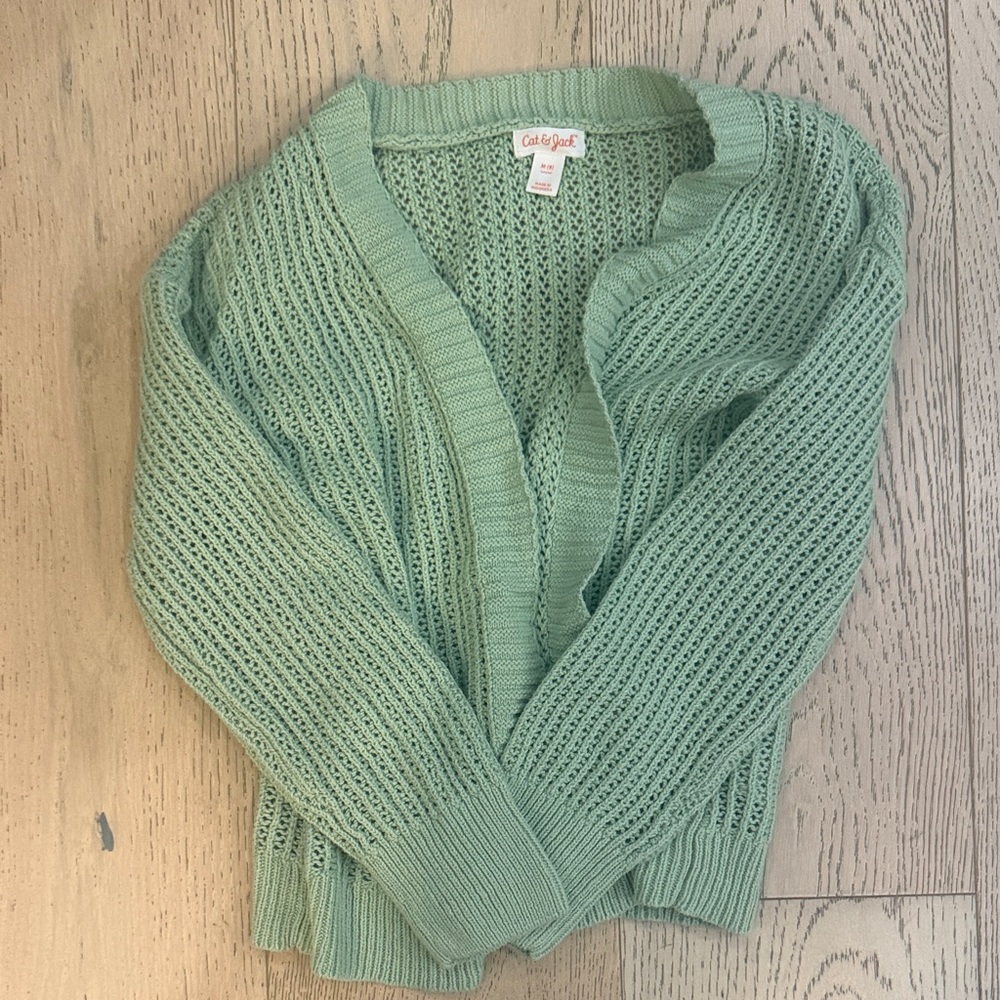 Cat & Jack Kids Mint Green Sweater